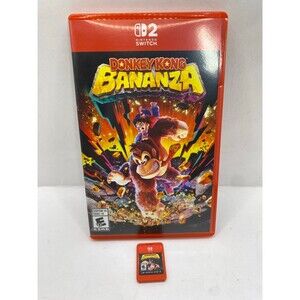 Donkey Kong Bonanza - Nintendo Switch 2 very clean excellent condition in box